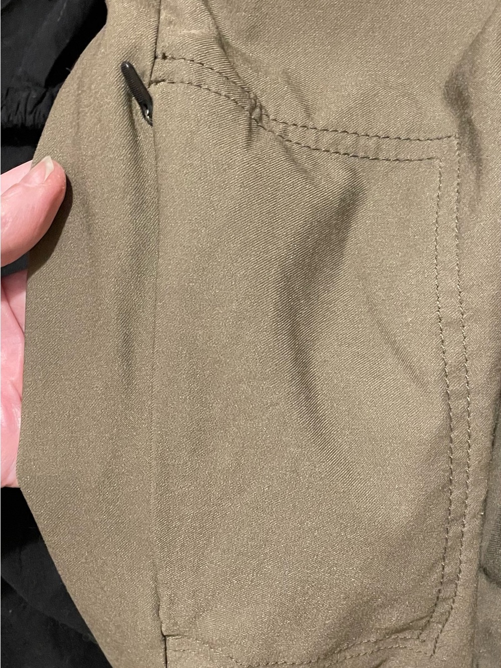 NWOT!! Prana Women's 14TL Halle 2 Straight Leg Pants in Olive - Picture 6 of 7